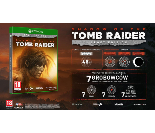 Eidos Shadow of the Tomb Raider Croft Edition - 442287 - zdjęcie 2
